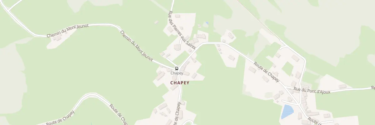 Plan du 12 Rte de Chapey à Broye