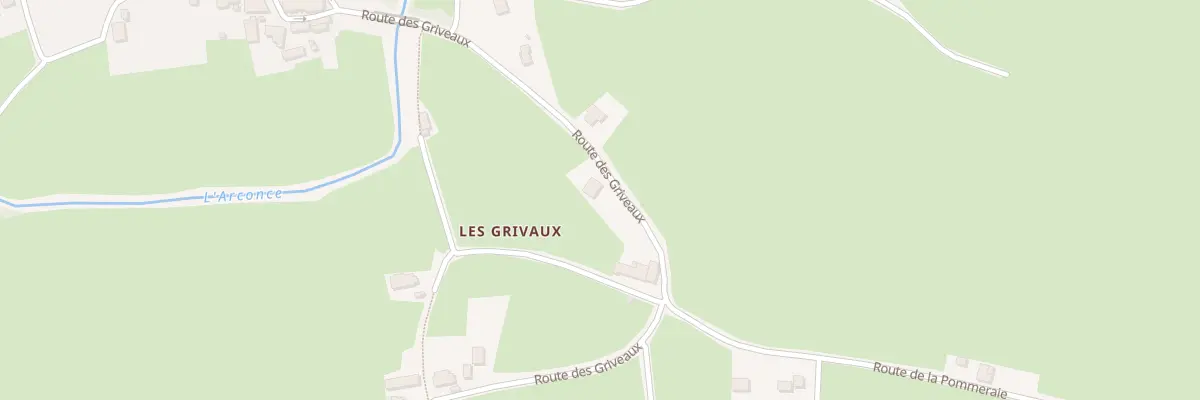 Plan du 5259 Les Grivaux à Viry