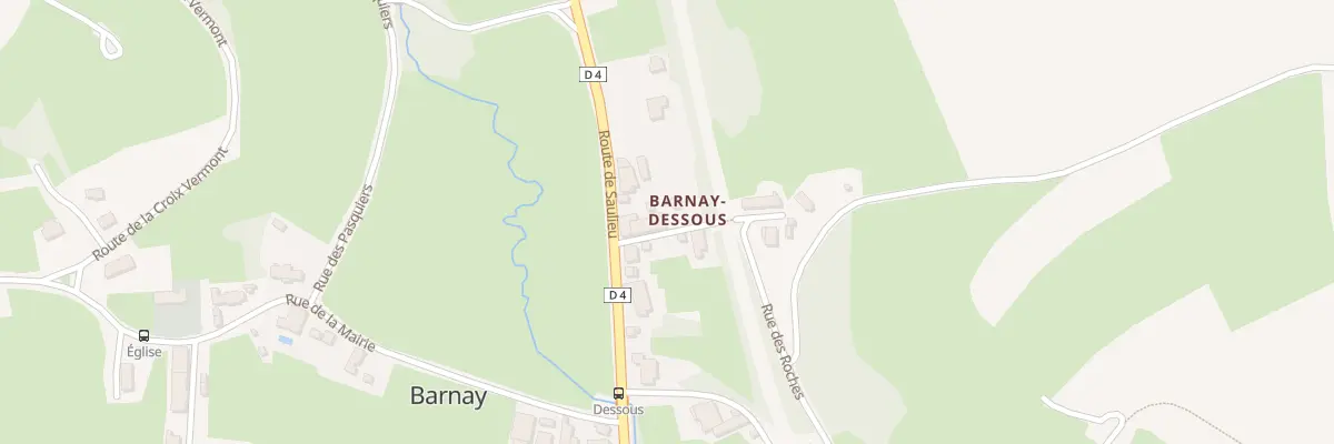 Plan du 3 Imp des Fillards à Barnay