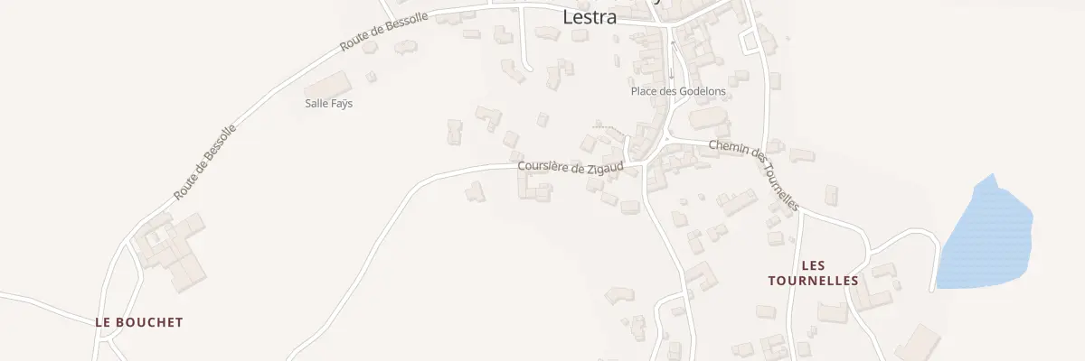 Plan du 77 Cour de Zigaud à Saint-Barthélemy-Lestra