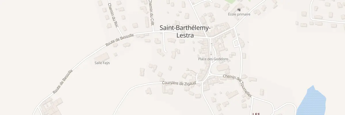 Plan du 55 Lot du Lavoir à Saint-Barthélemy-Lestra