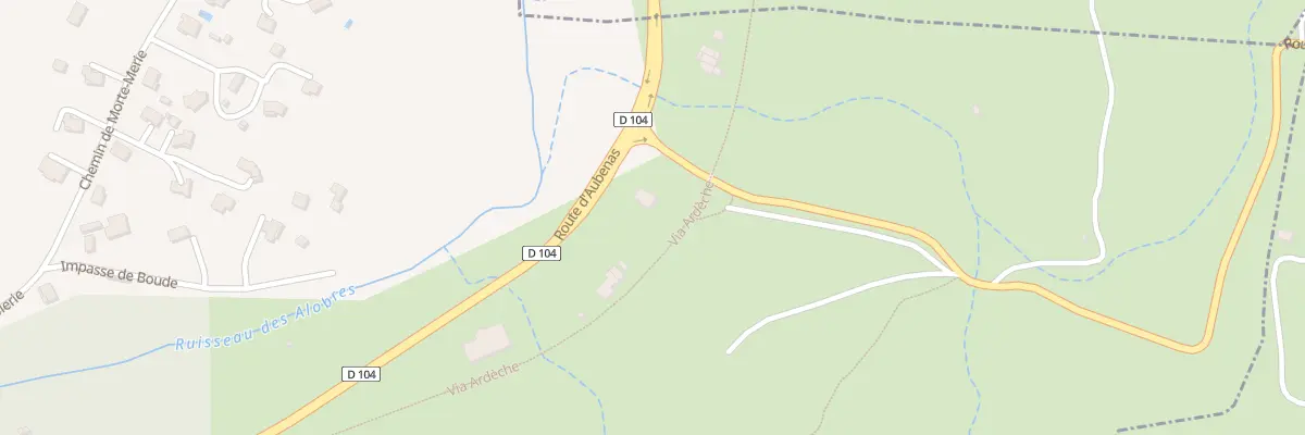 Plan du 5131 Baume Giraud à Uzer