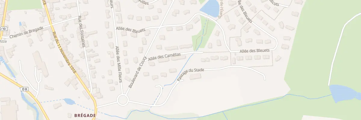 Plan du 12 All des Camelias à Amplepuis