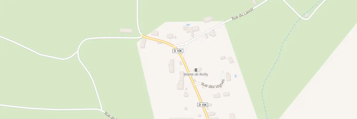 Plan du 4 Rue de la Chaume à Roilly
