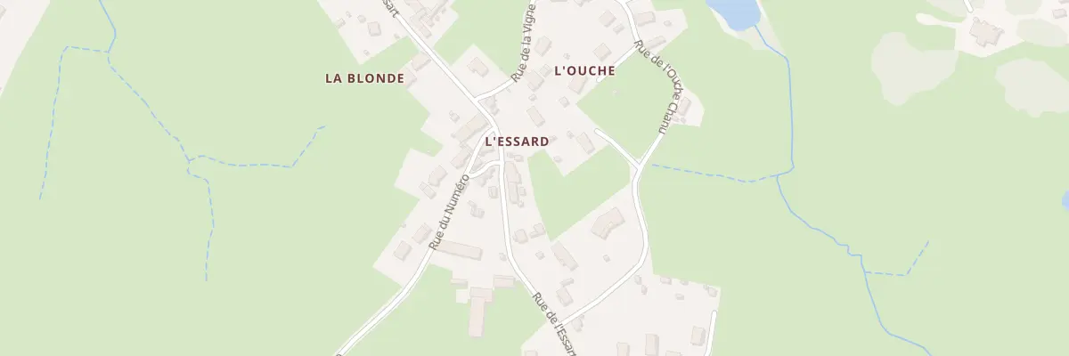 Plan du 26 Rue de l’Essart à Pouilloux