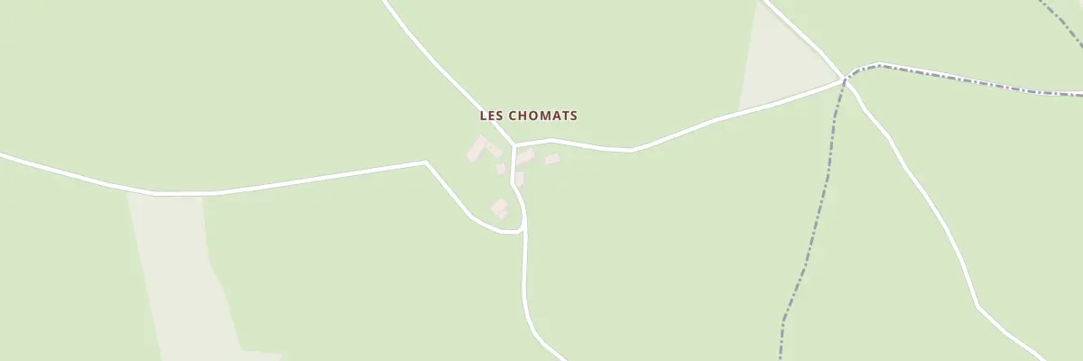 Plan du 2 Les Chomats à Montfaucon-en-Velay