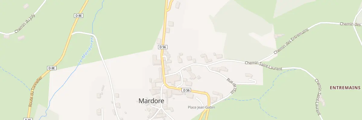 Plan du 67 Che Saint Laurent à Thizy-les-Bourgs