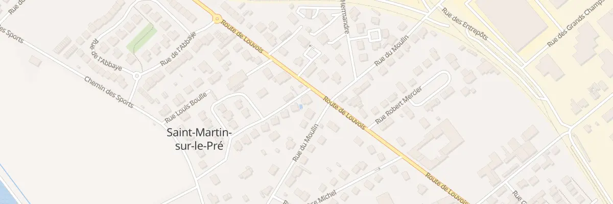 Plan du 61 Rte de Louvois à Saint-Martin-sur-le-Pré