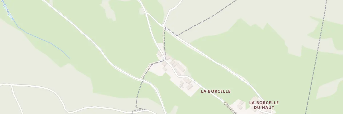 Plan du 752 Che de La Borcelle à Mussy-sous-Dun