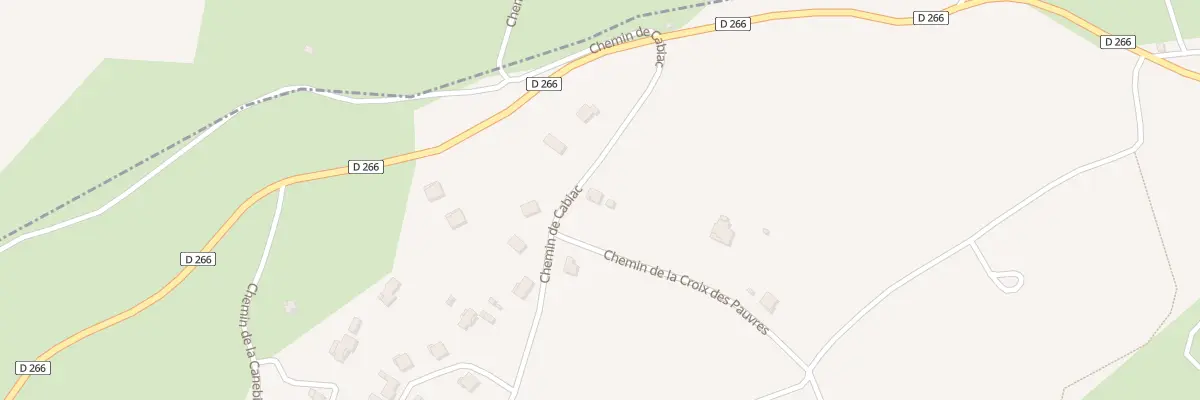 Plan du 143 Che de Cabiac à Saint-Privat-de-Champclos