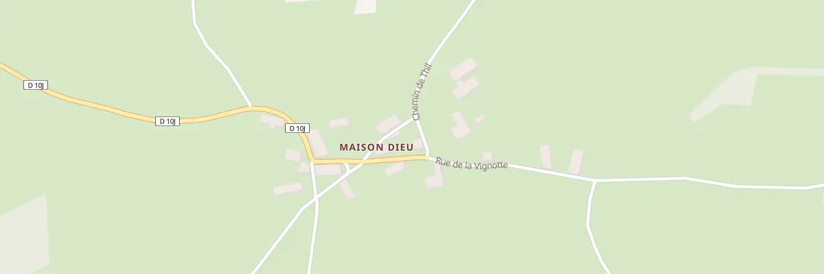 Plan du 7 Rue de la Vignotte (mais.dieu) à Vic-sous-Thil