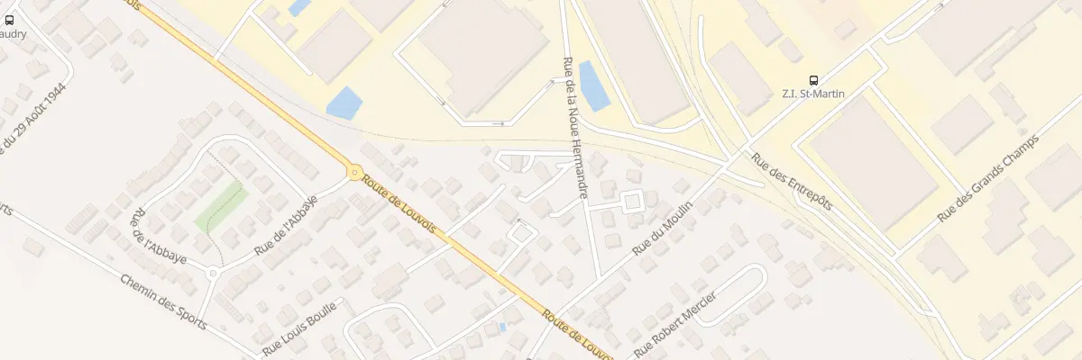Plan du 9 Rue de la Noue Hermandre à Saint-Martin-sur-le-Pré