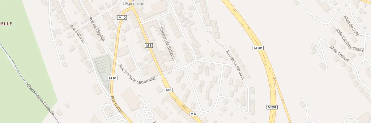 Plan du 36 Rue Antoine Bonhomme à Saint-Genest-Lerpt