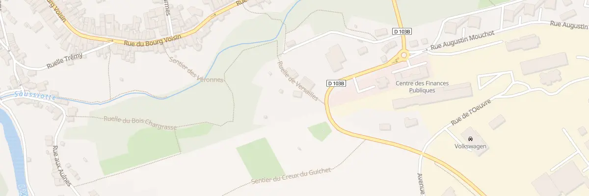 Plan du 12 Av Jean Mermoz à Semur-en-Auxois