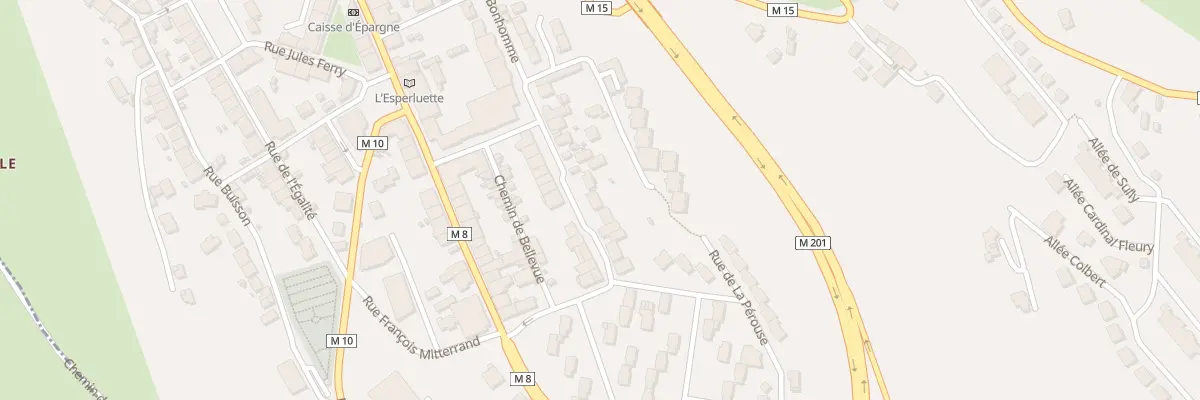 Plan du 33 Rue Antoine Bonhomme à Saint-Genest-Lerpt
