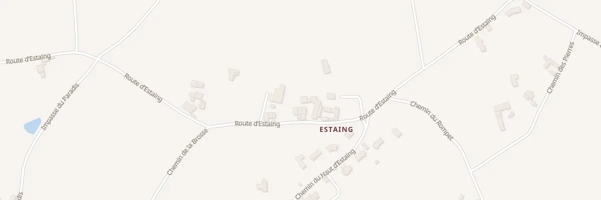 Plan du 2384 Rte d’Estaing à Virigneux