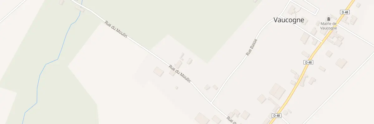 Plan du 8 Rue du Moulin à Vaucogne