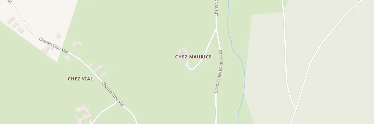 Plan du 620 Che des Maquisards à Montchal