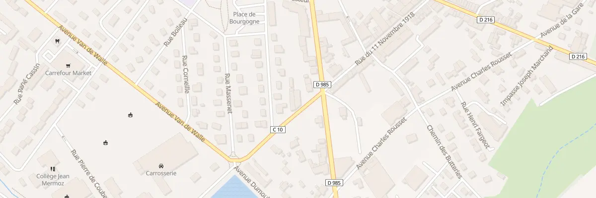 Plan du 40 Rue de Verdun à Chauffailles