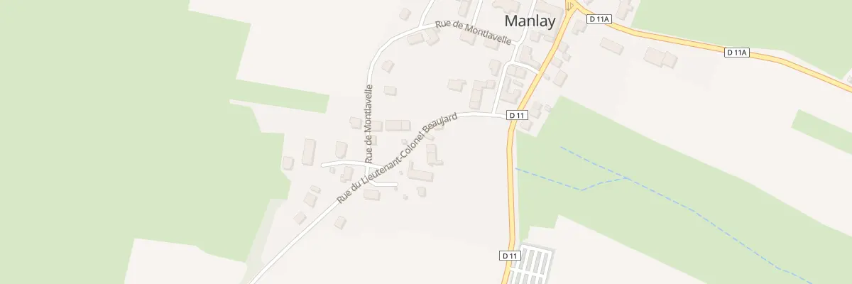 Plan du 5102 Mont La Velle à Manlay