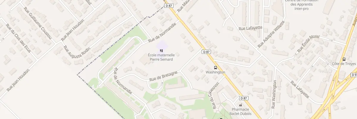 Plan du 17 Rue de Bretagne à Châlons-en-Champagne