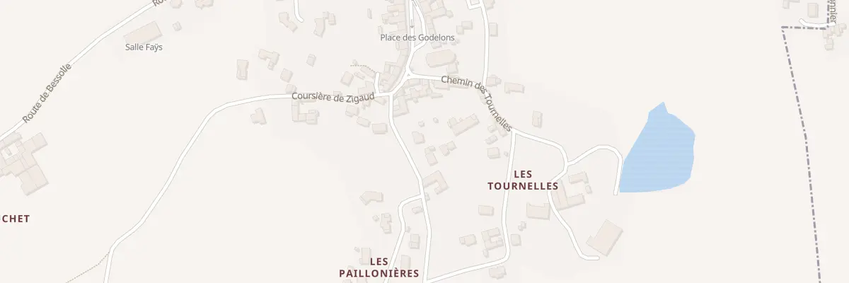 Plan du 45 Rte de Foix à Saint-Barthélemy-Lestra