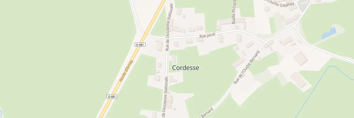 Plan du 5 Rue de l’Ancienne Nationale à Cordesse