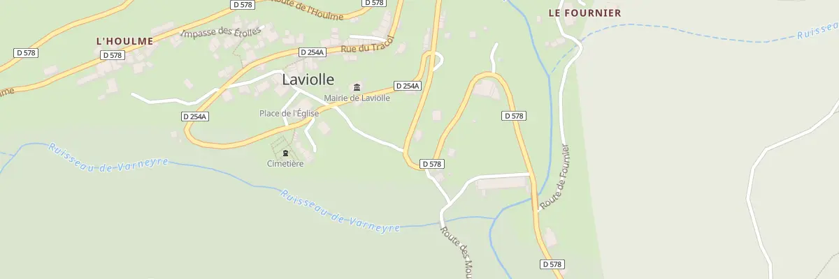 Plan du 491 Rte du Gua à Laviolle
