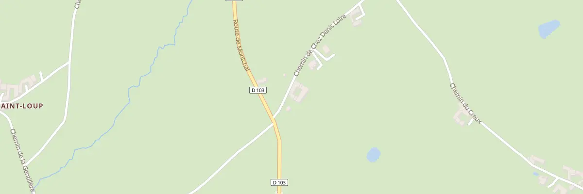 Plan du 48 Che de Chez Denis Loire à Panissières