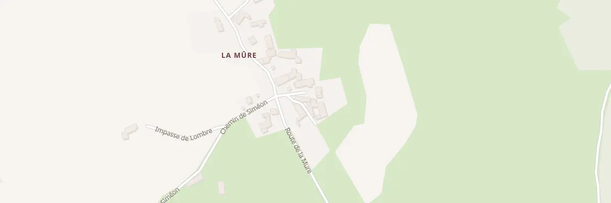 Plan du 5182 La Mure à Saint-Victor-Malescours