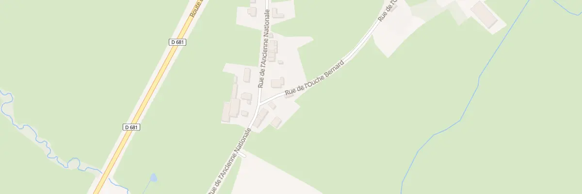Plan du 13 Rue de l’Ouche Bernard à Cordesse