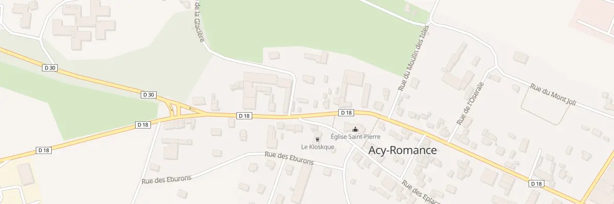 Plan du 78 Rue des Trois Chateaux à Acy-Romance