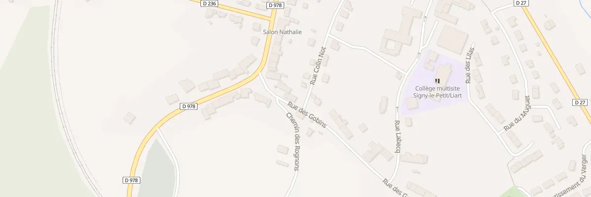 Plan du 3 Rue des Gobins à Liart