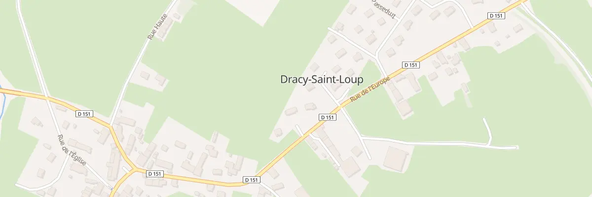 Plan du 2 Pl des Lilas à Dracy-Saint-Loup