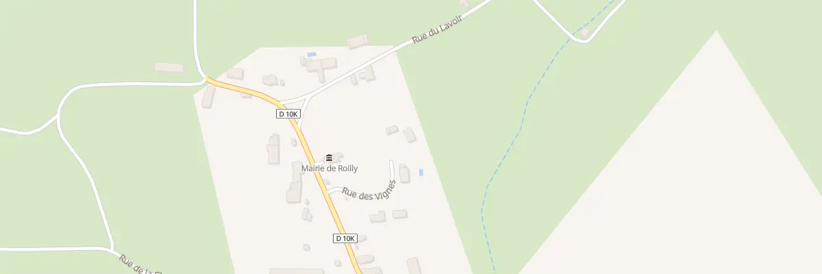 Plan du 5 Rue des Vignes à Roilly