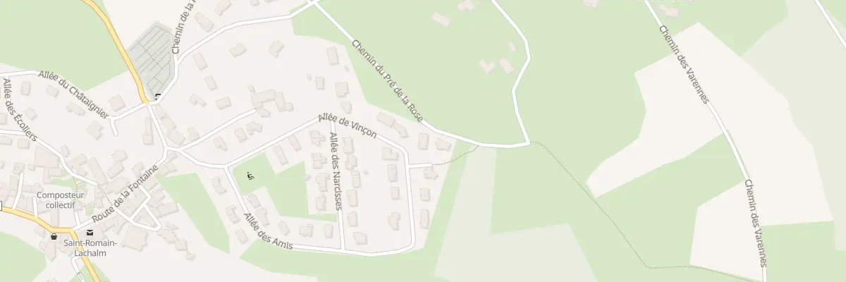 Plan du 21 All de Vinçon à Saint-Romain-Lachalm