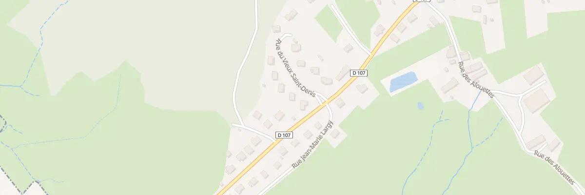 Plan du 34I Rue du Vieux Saint-Denis à Curgy