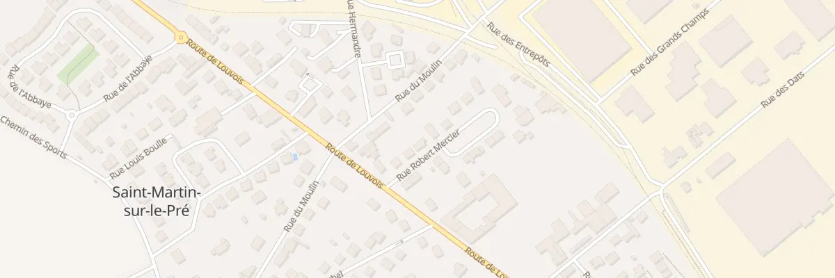 Plan du 5 Rue Robert Mercier à Saint-Martin-sur-le-Pré