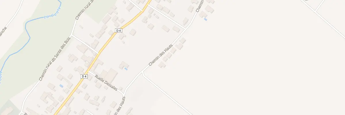 Plan du 6 Che des Hauts à Écury-sur-Coole