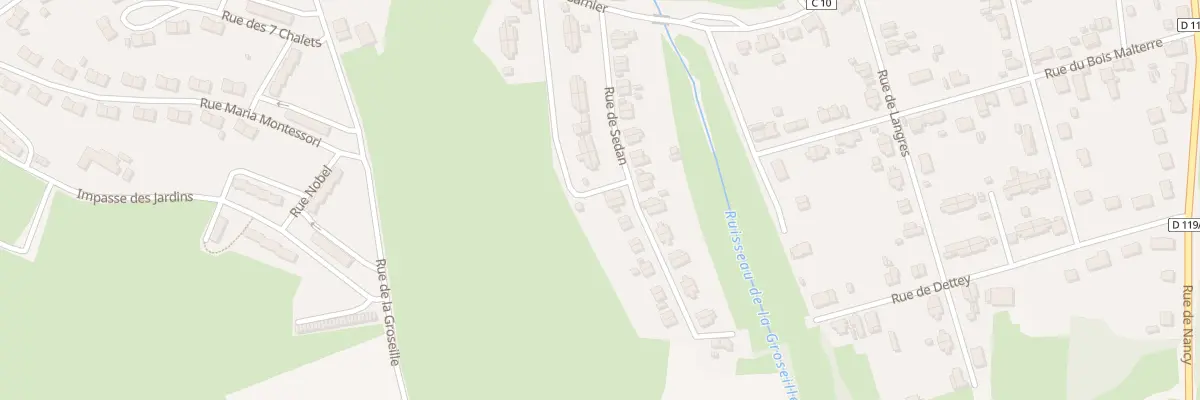 Plan du 27 Rue de Sedan à Montceau-les-Mines