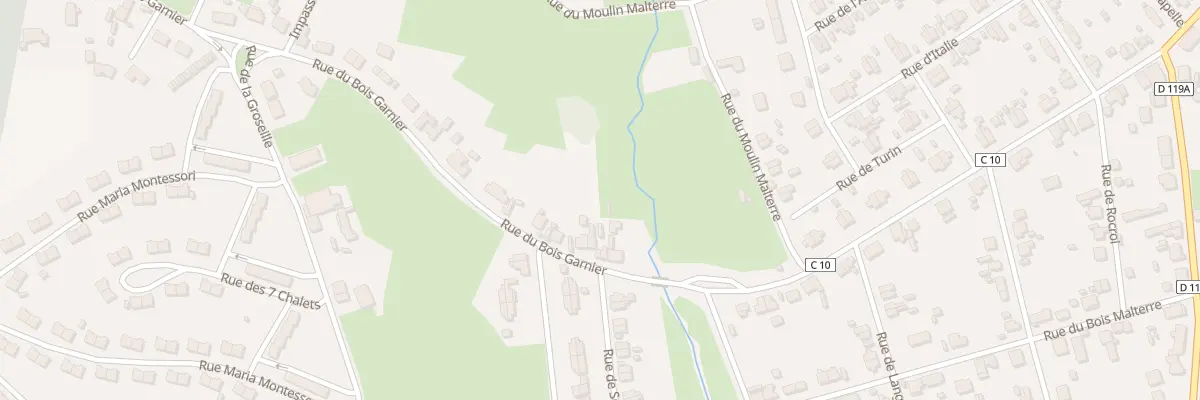 Plan du 6 Rue du Bois Garnier à Montceau-les-Mines