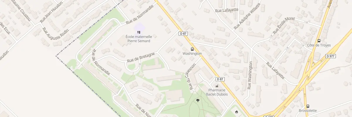 Plan du 10 Rue de Bretagne à Châlons-en-Champagne