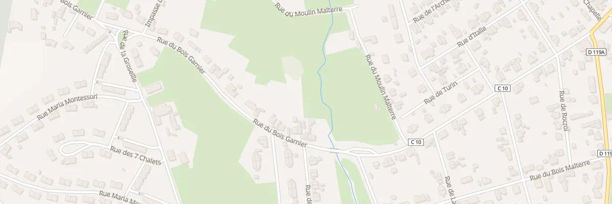 Plan du 4 Rue du Bois Garnier à Montceau-les-Mines
