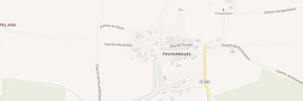 Plan du 5269 Che des Jardins à Aigaliers