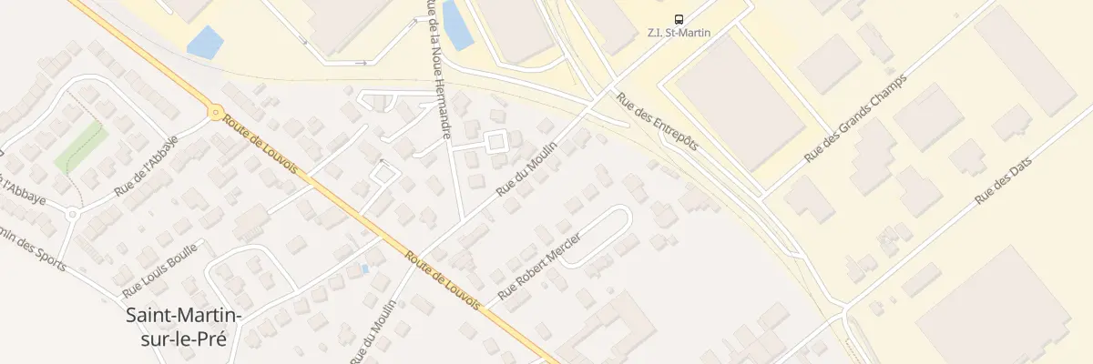 Plan du 30 Rue du Moulin à Saint-Martin-sur-le-Pré
