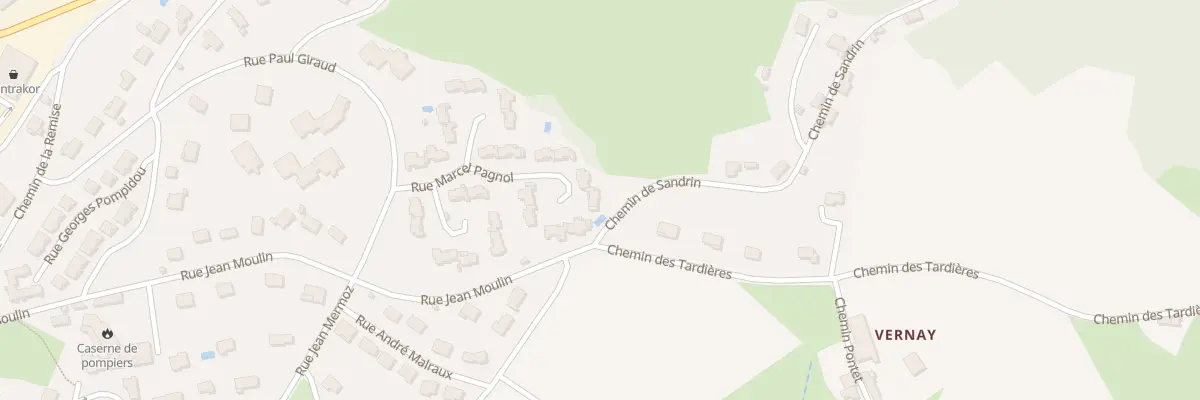 Plan du 13 Rue Marcel Pagnol à Amplepuis