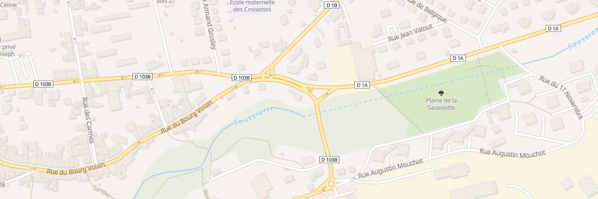 Plan du 116 Rue du Bourg Voisin à Vic-de-Chassenay