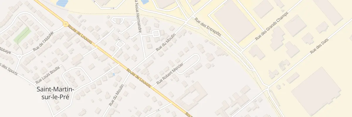 Plan du 9 Rue Robert Mercier à Saint-Martin-sur-le-Pré