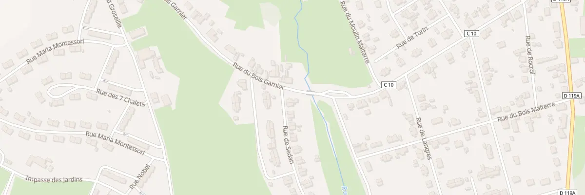 Plan du 48 Rue de Sedan à Montceau-les-Mines