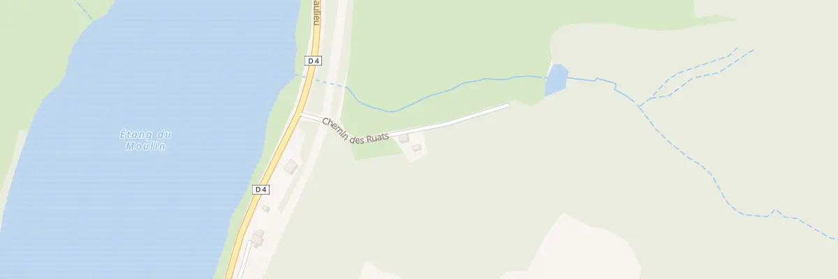 Plan du 1 Che des Ruats à Barnay
